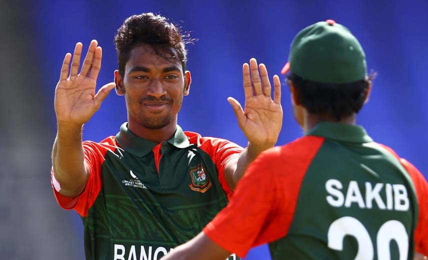 Junior Tigers beat UAE to reach U-19 WC quarter-final