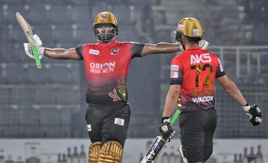 Charles helped Comilla in high scoring affair