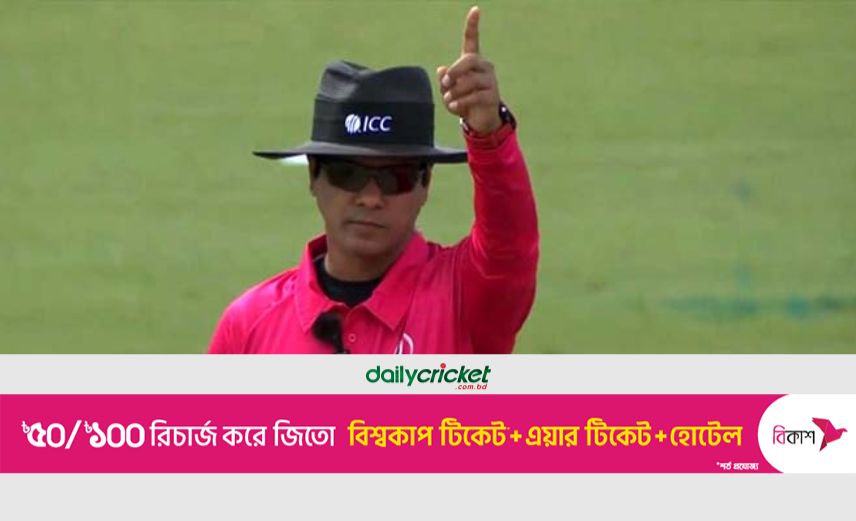 Daily Cricket Saikat first Bangladeshi umpire in ODI World Cup