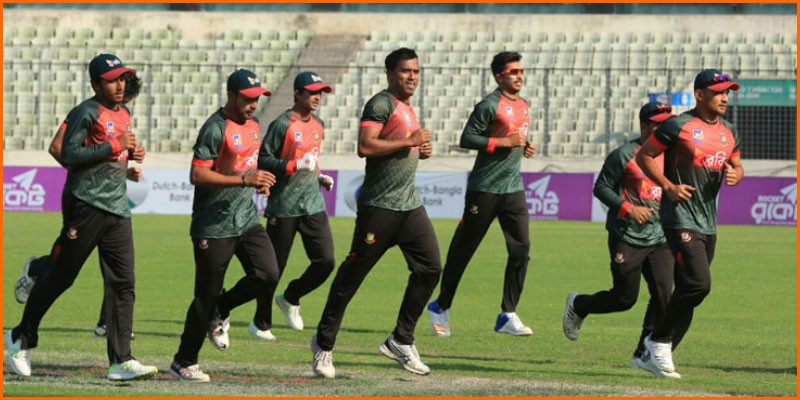 Bangladesh to play a practice match today